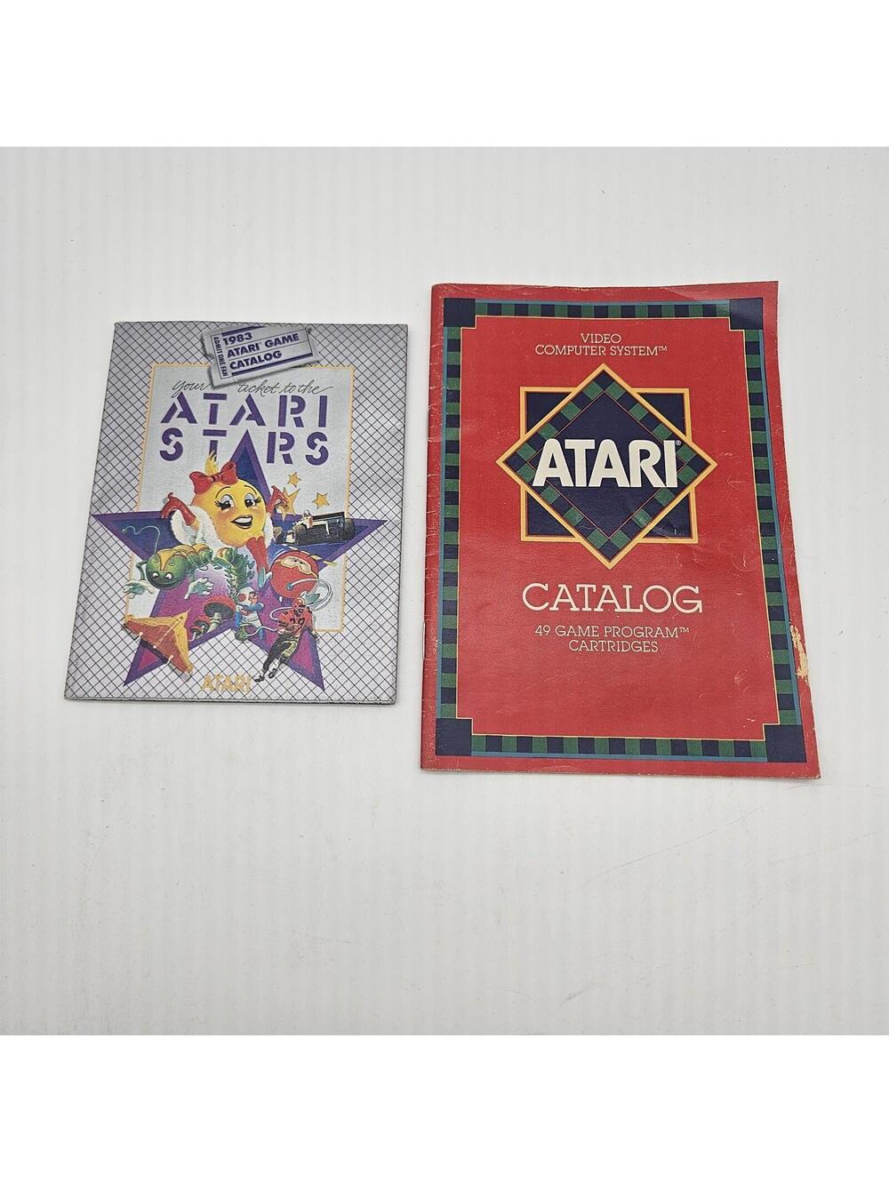 Atari 1982 And 1983 Game Catalogs